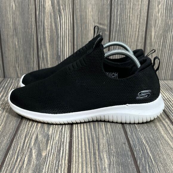 Skechers Ultra Flex First Women 7 Casual Stretch Sneaker Shoes‎ 12837TX Pull On - Picture 3 of 10